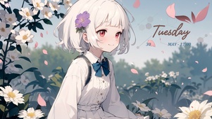 4K 清纯少女的午休时间