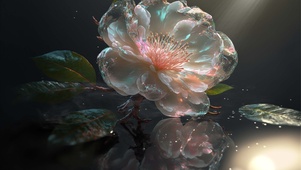 水晶花