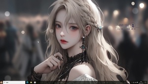 白发清纯女生