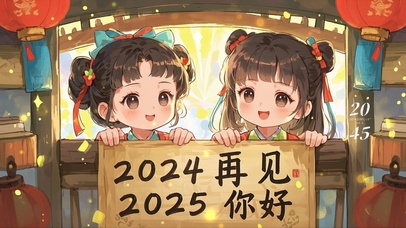 2024再见，2025你好