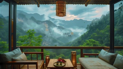 听山鸣  闻绿意