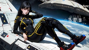 4k科技太空少女