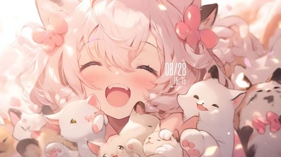 粉色少女（非主题）