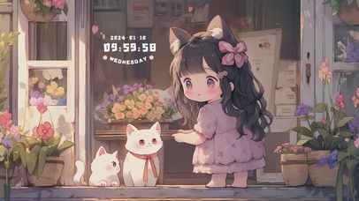 花店里的小可爱