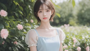唯美可爱学姐