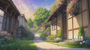 夕阳景色
