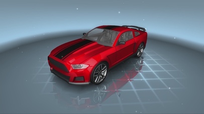 酷炫红色汽车赛车