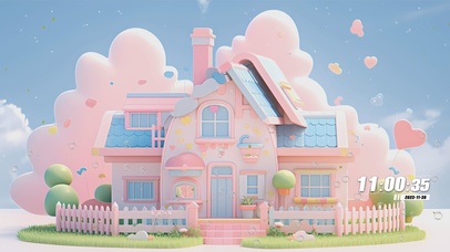 可爱简约壁纸小屋