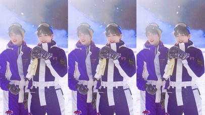 《纯白地》宋亚轩刘耀文 玩雪