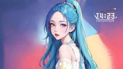 4k可爱阳光女孩