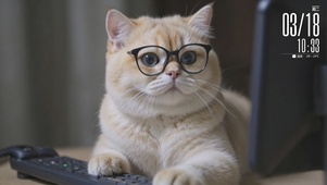 你的摸鱼搭子：大脸猫