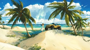 海滩