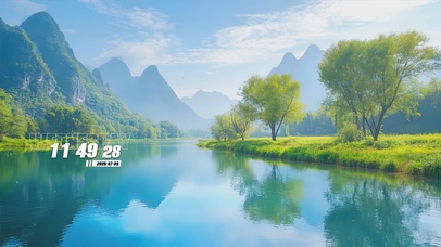 护眼绿景(风景动态壁纸) - 动态壁纸下载 - 元气壁纸