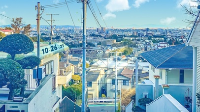 4K日系城市街道（带真实时间）