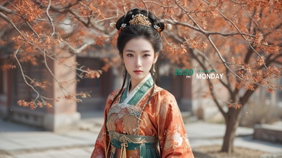 4K高清古风美人