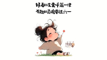 有趣的灵魂要过六一