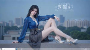 天台蓝衣婉儿-2