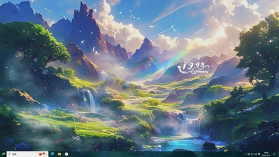 仙境AI护眼壁纸-桌面主题