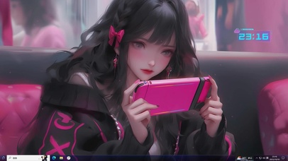 电竞主题 电竞少女