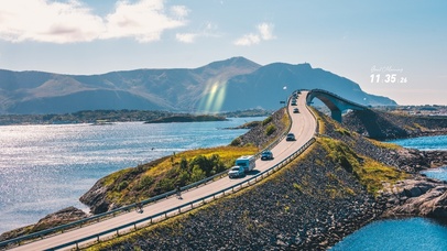 4K唯美清新盛夏海边