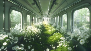 开满鲜花的列车