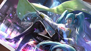 赛博朋克初音未来