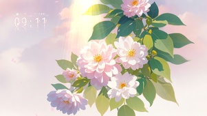 4K 花影婆娑