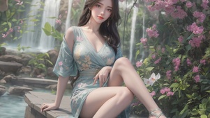 唯美气质古韵美女