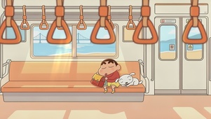 小新和小白的治愈电车日常