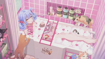 唯美治愈清纯长腿美少女