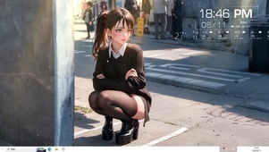 高马尾清纯可爱美少女