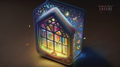 魔法书屋飞出的蝴蝶