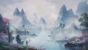 唯美山水壁纸