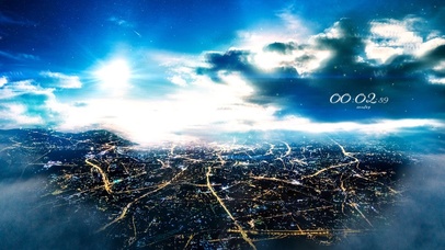 云海下的璀璨之都