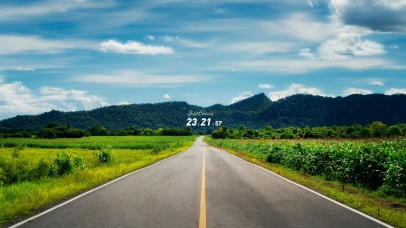 4K唯美森林公路