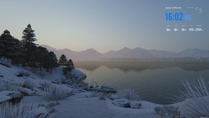 雪景初晴