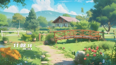 护眼房屋绿景