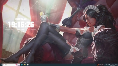 豹女英雄联盟主题