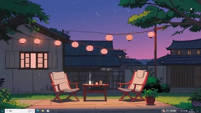 浪漫仲夏夜小院主题