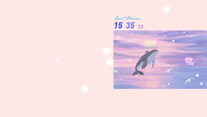 粉色海鲸