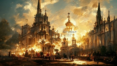 4K唯美治愈黄金之城