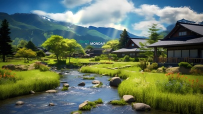 写实大自然风景