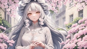 花开的小巷