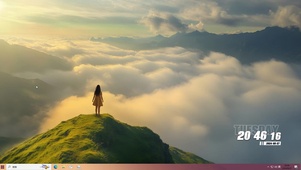 山顶风景
