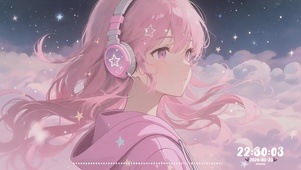 星空下的粉色梦想