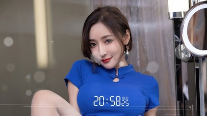 笑容很治愈的美女
