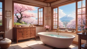 樱花浴室