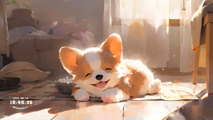 小狗等你回家