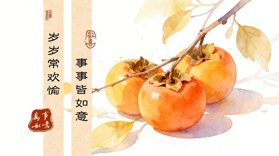 岁岁常欢愉，事事皆如意