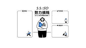 努力搞钱